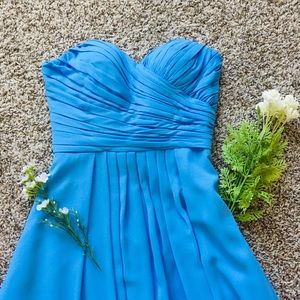 Lovely Blue Full Length Gown